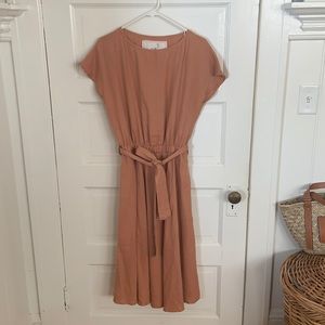 Not Perfect Linen Adelaide dress